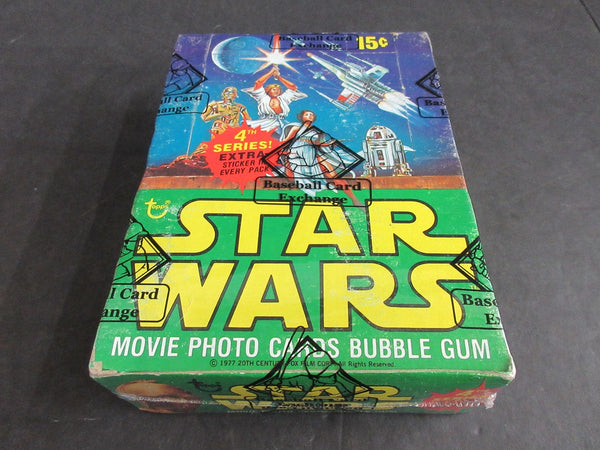 1978 Topps Star Wars Unopened Series 4 Wax Box – Baseball Card
