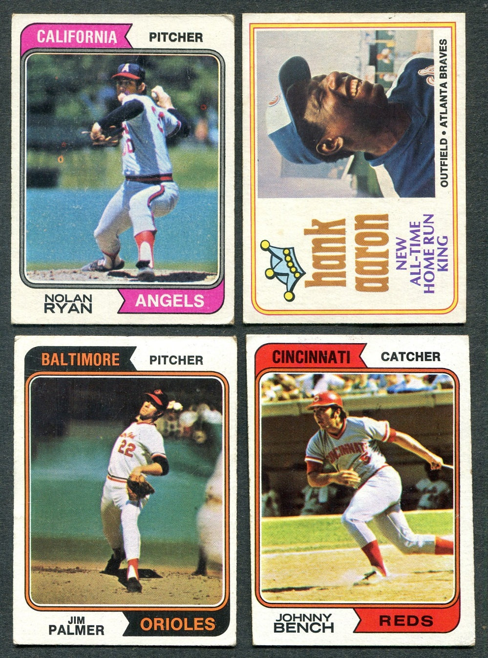 1974 Topps Baseball Complete Set VG (660) (24-321)