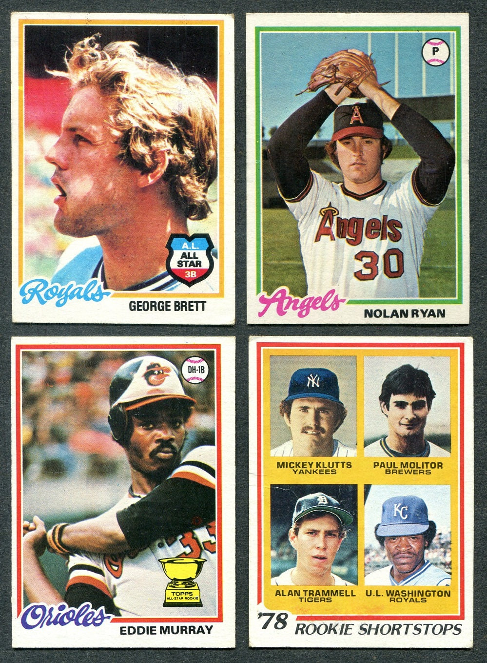 1978 Topps Baseball Complete Set VG/EX EX (726) (24-335)