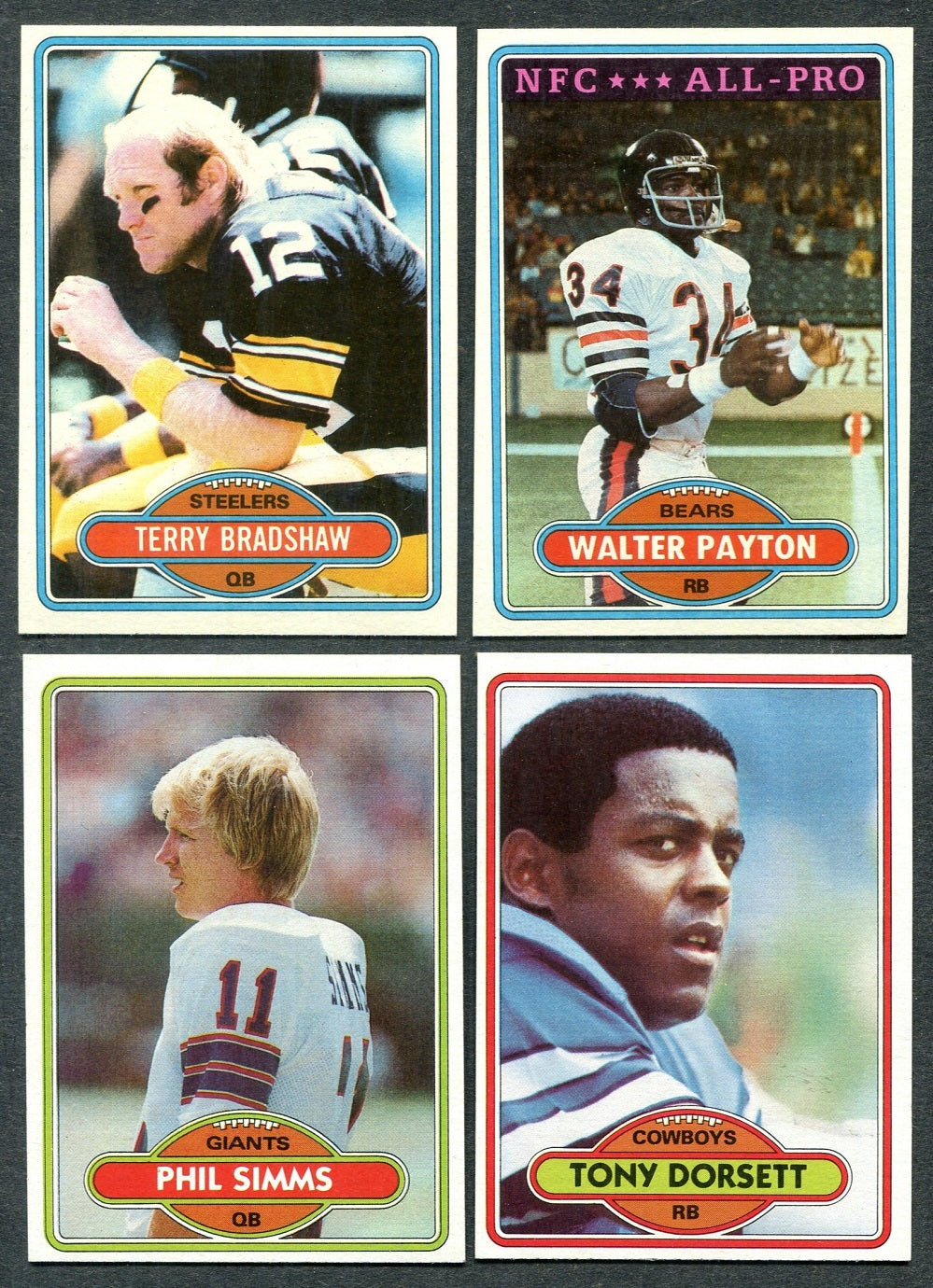 1980 Topps Football Complete Set EX/MT NM (528) (24-340)