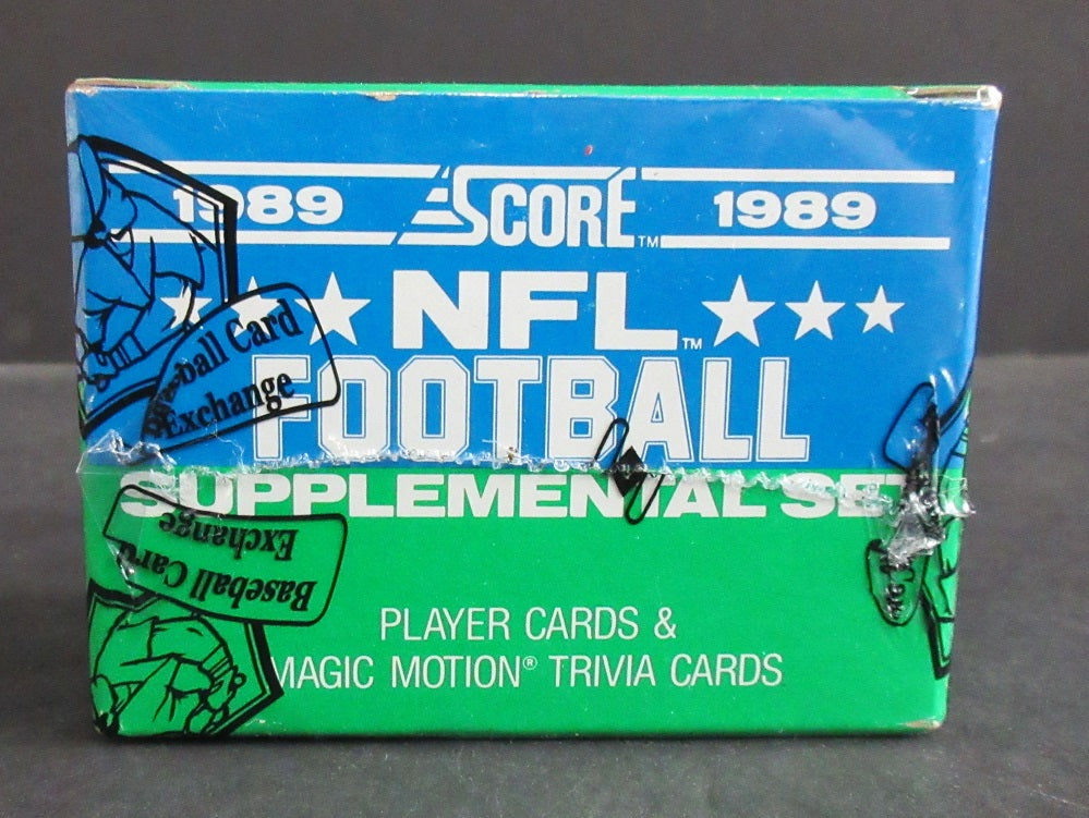 1989 Score Football Supplemental Factory Set (BBCE)