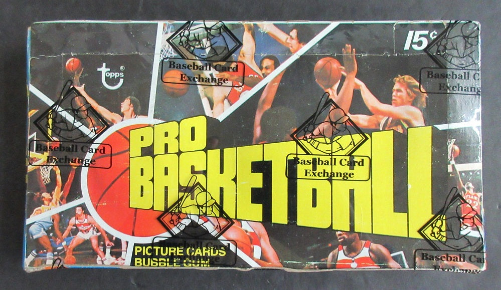 1976/77 Topps Basketball Unopened Wax Box (BBCE) (A13177)