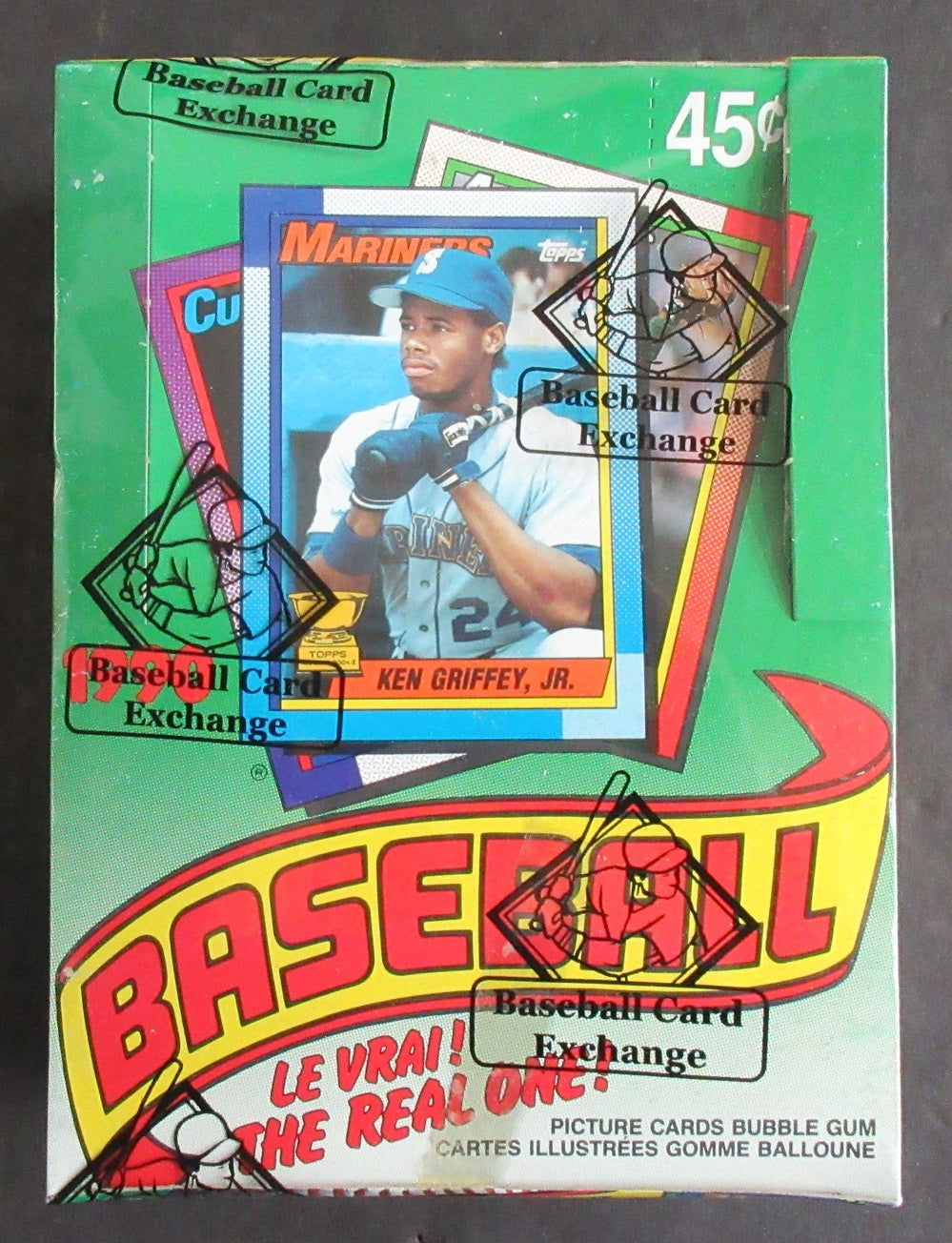 1990 OPC O-Pee-Chee Baseball Unopened Wax Box (FASC)