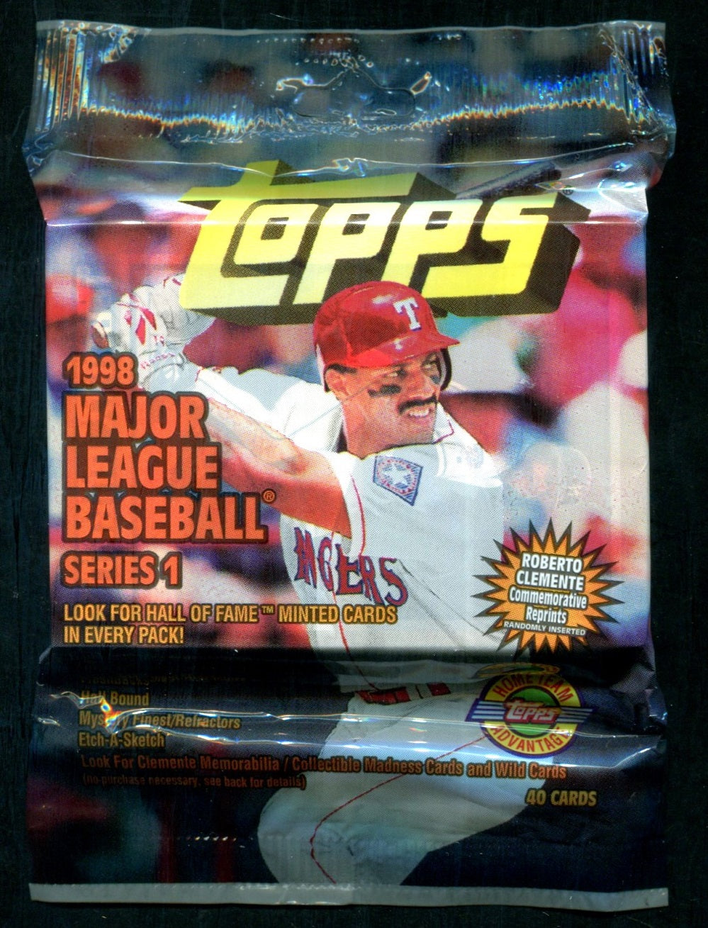 1998 Topps Baseball Unopened Series 1 Jumbo Pack (40) (HTA)