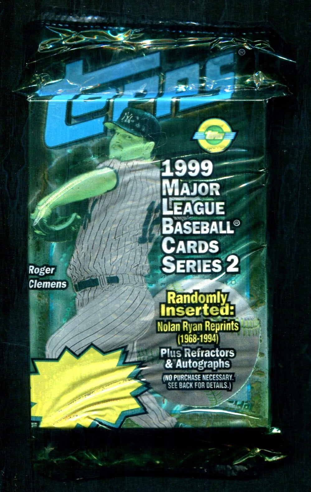 1999 Topps Baseball Unopened Series 2 Jumbo Pack (40) (HTA