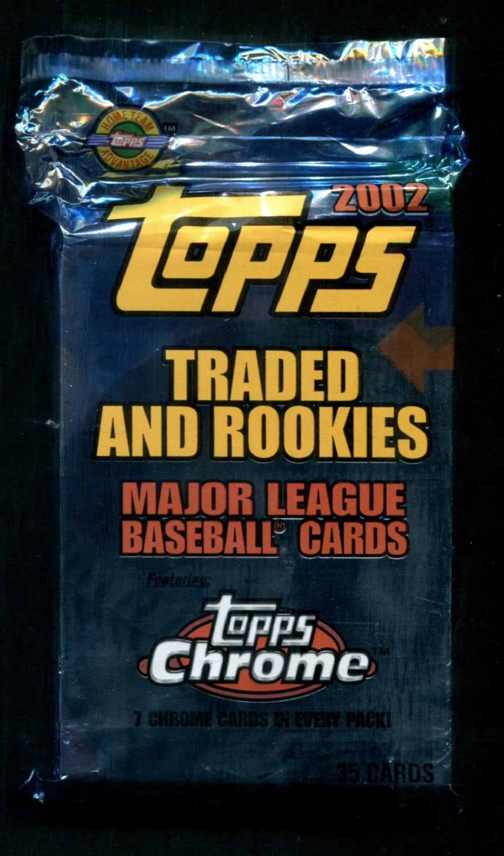 2002 Topps Baseball Traded and Rookies Unopened Jumbo Pack (35) (HTA)