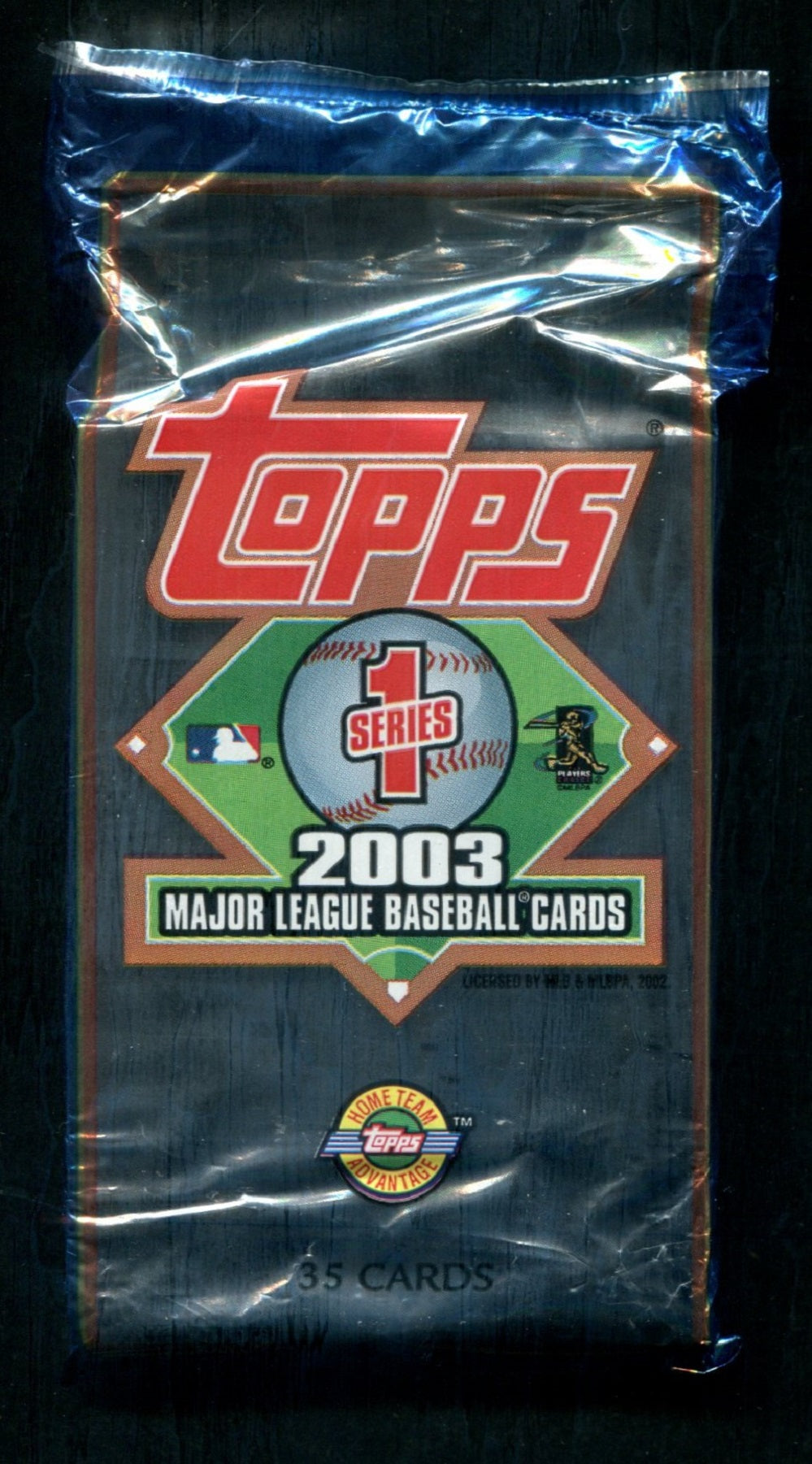 2003 Topps Baseball Unopened Series 1 Jumbo Pack (35) (HTA)