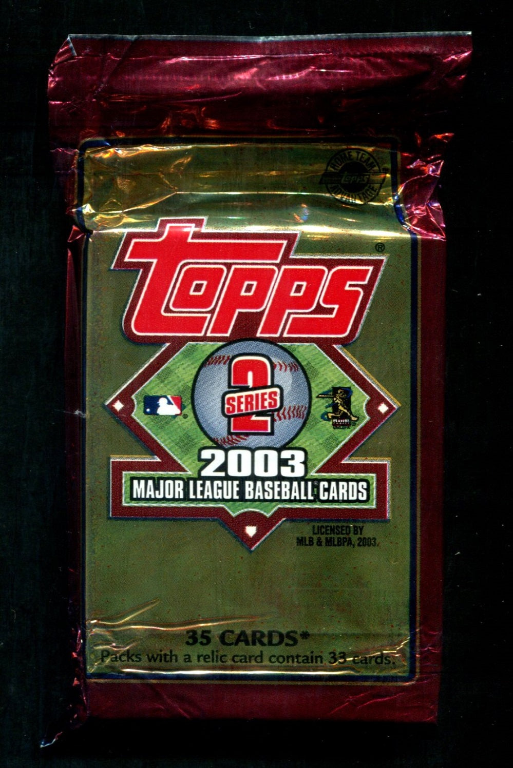 2003 Topps Baseball Unopened Series 2 Jumbo Pack (35) (HTA)