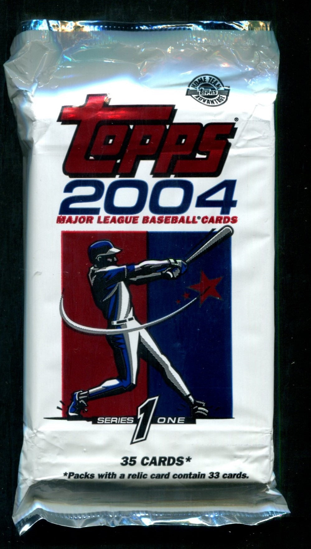 2004 Topps Baseball Unopened Series 1 Jumbo Pack (35) (HTA)