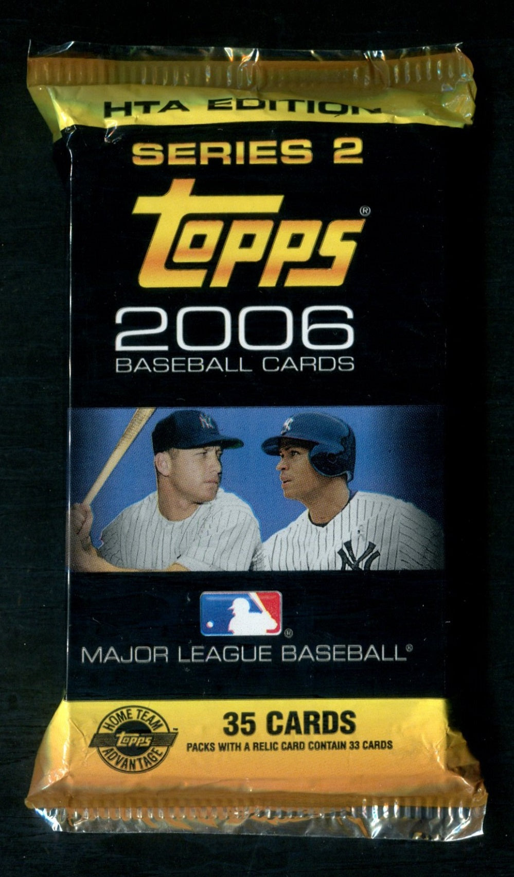 2006 Topps Baseball Unopened Series 2 Jumbo Pack (HTA) (35)