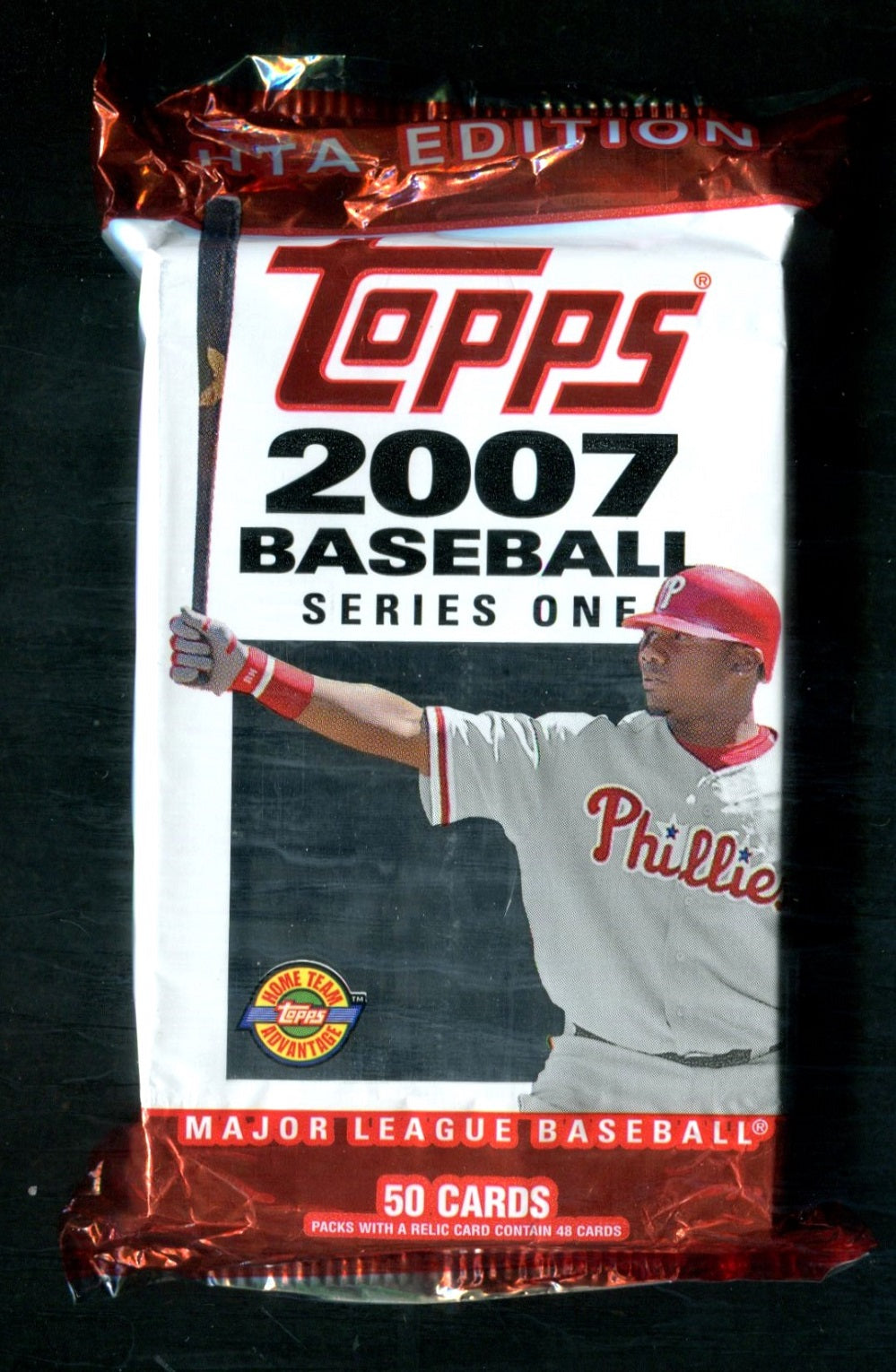 2007 Topps Baseball Unopened Series 1 Jumbo Pack (50) (HTA)