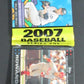 2007 Topps Baseball Unopened Series 1 Rack Pack (21/1)