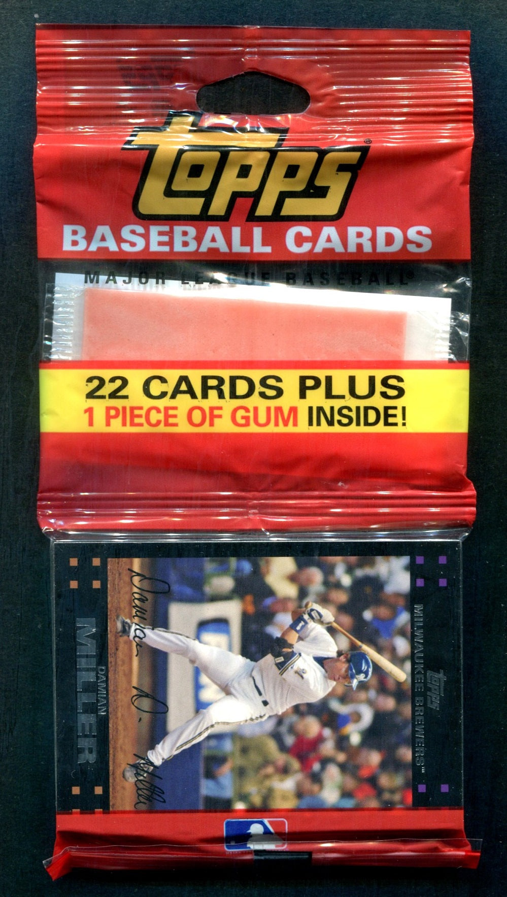 2007 Topps Baseball Unopened Hanger Pack (22)