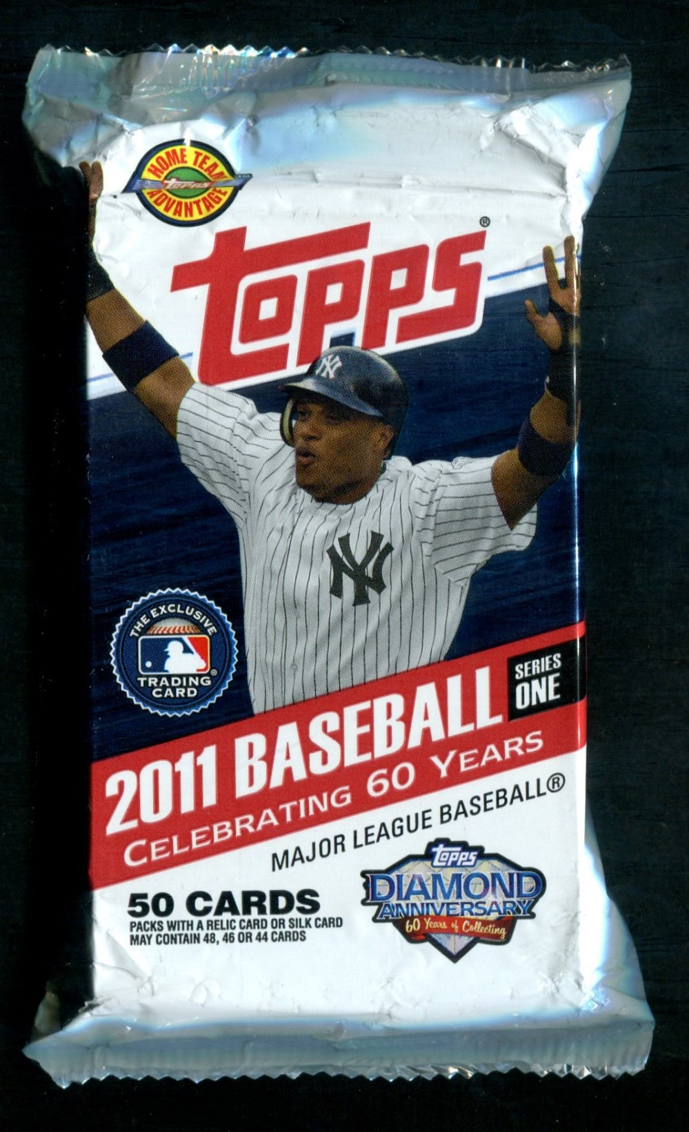 2011 Topps Baseball Unopened Series 1 Jumbo Pack (50) (HTA)