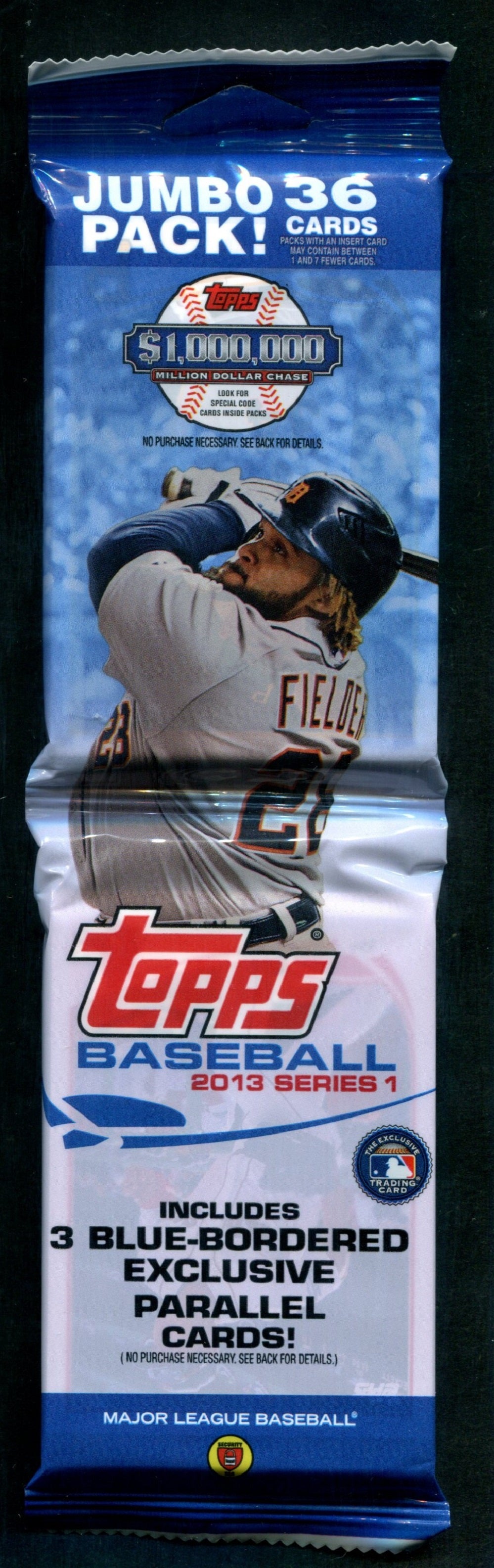 2013 Topps Baseball Unopened Series 1 Jumbo Pack (36)