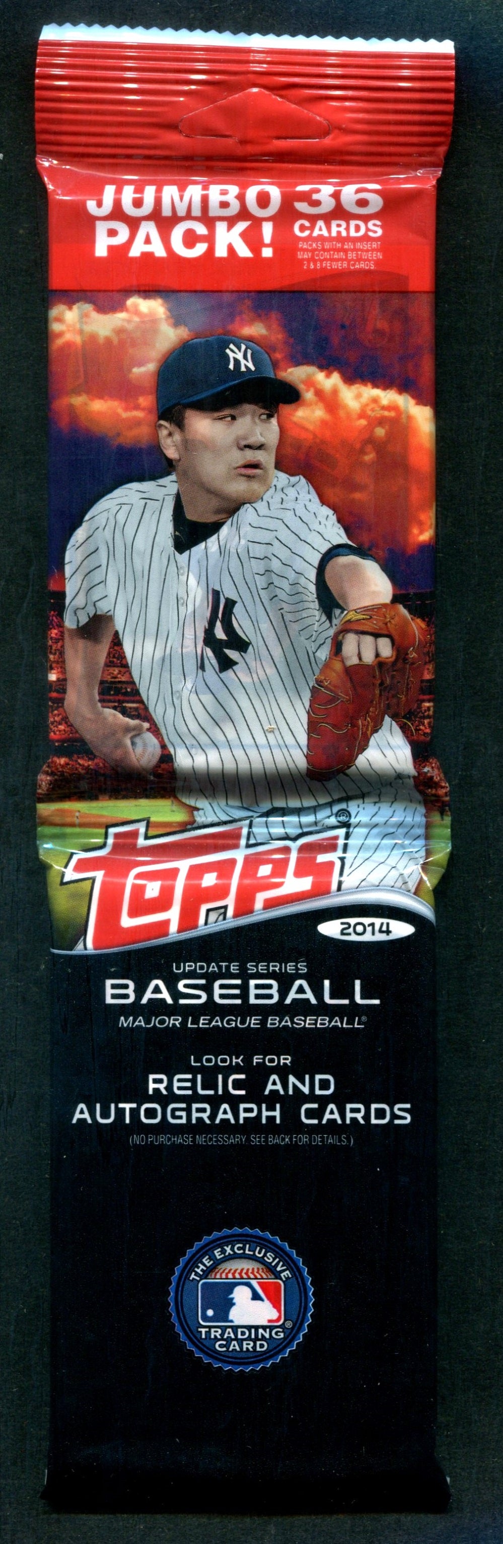 2014 Topps Baseball Unopened Update Series Jumbo Pack (36)