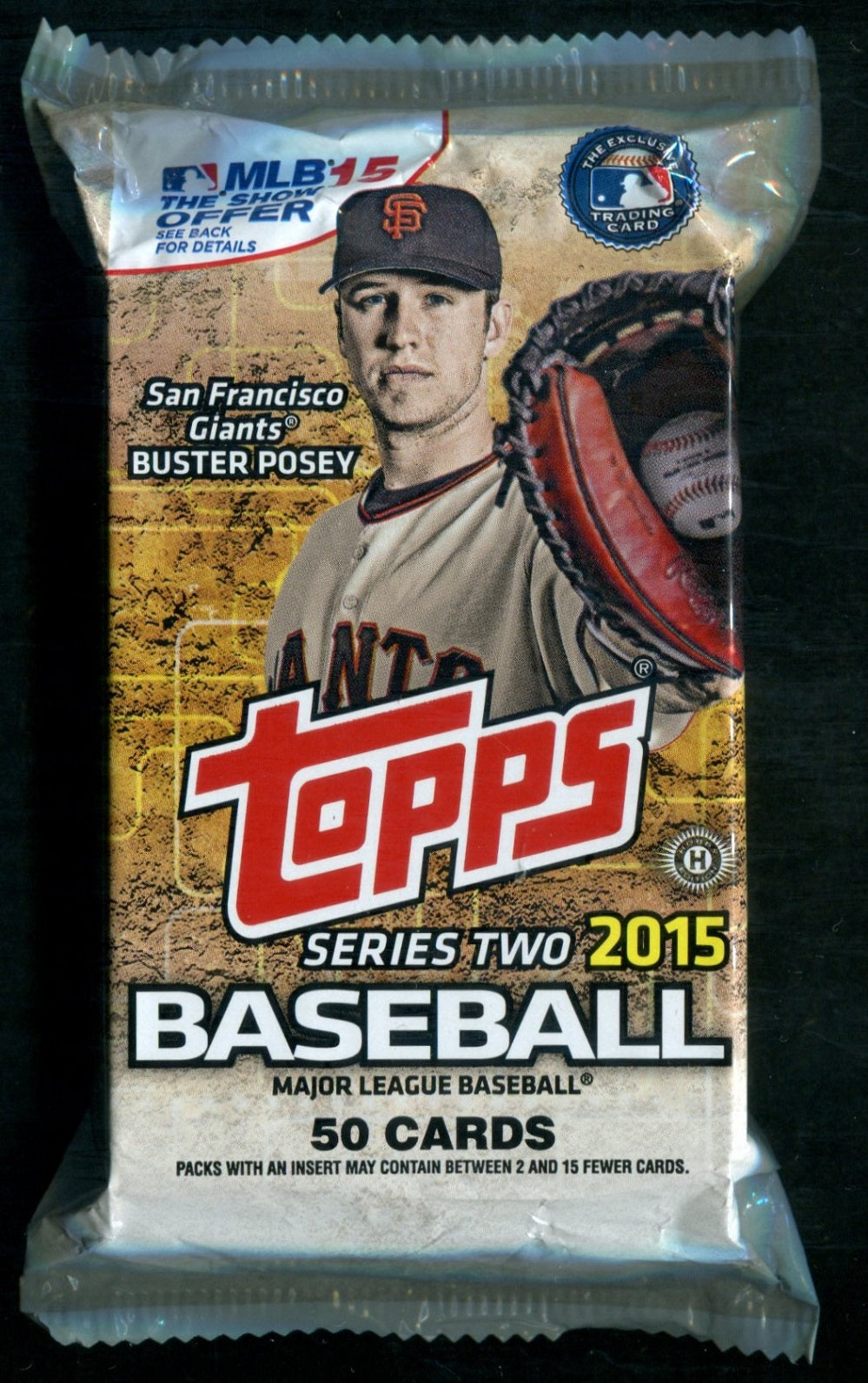 2015 Topps Baseball Unopened Series 2 Jumbo Pack (50) (Hobby)