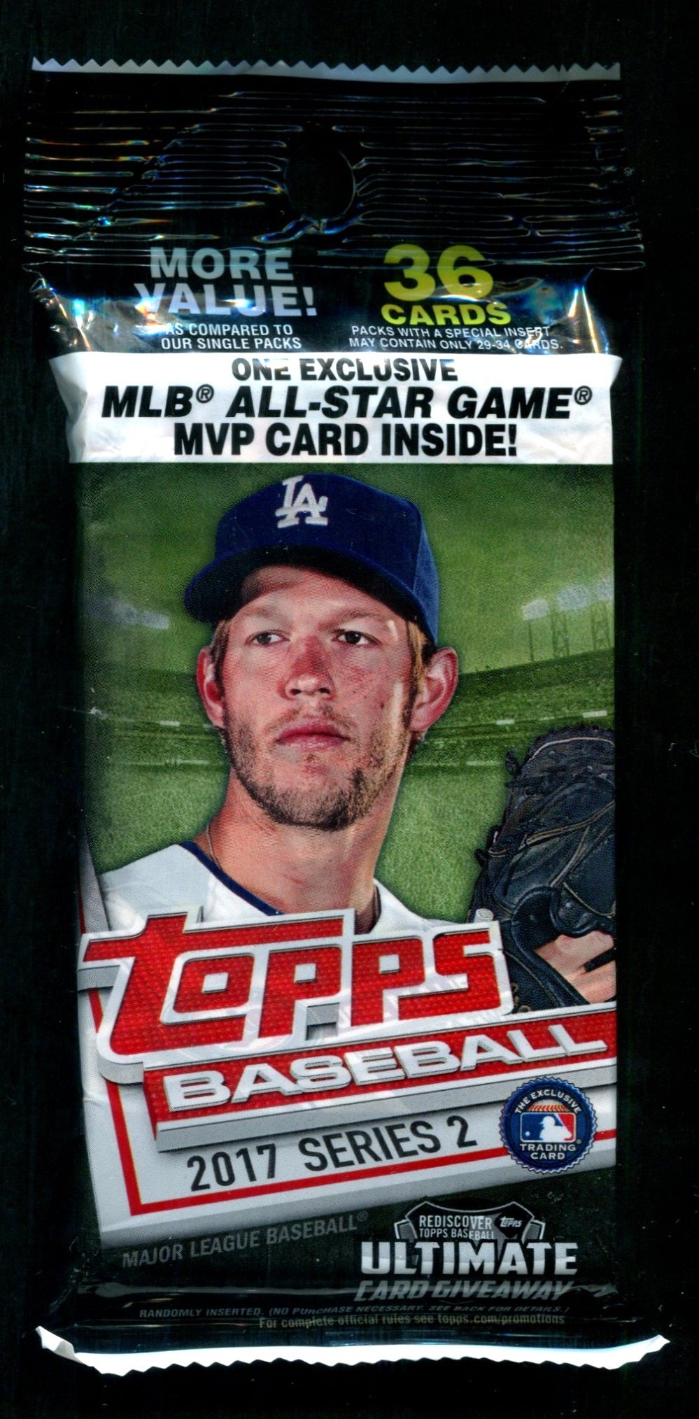 2017 Topps Baseball Unopened Series 2 Value Jumbo Pack (36)