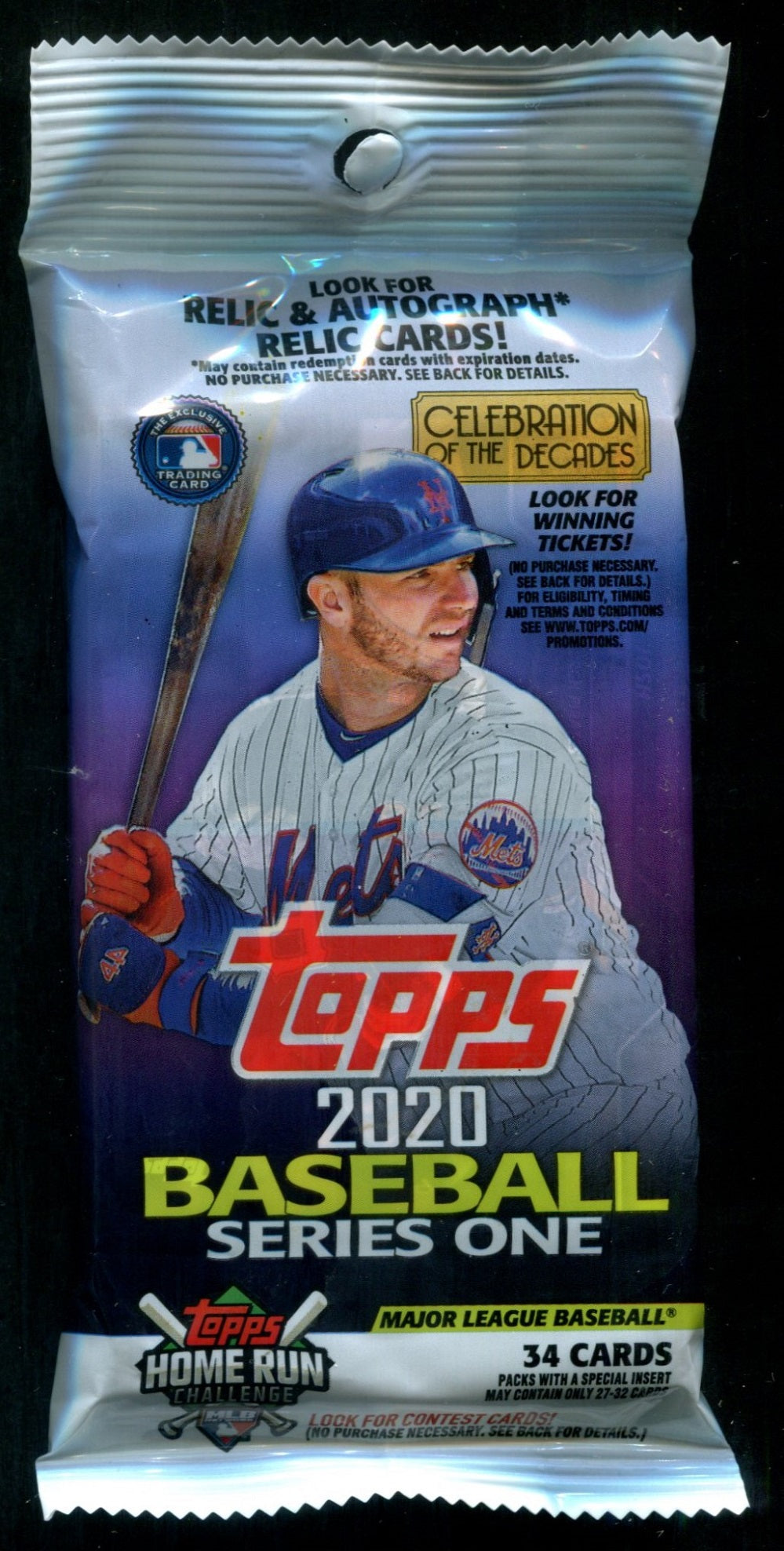 2020 Topps Baseball Unopened Series 1 Jumbo Hanger  Pack (34)