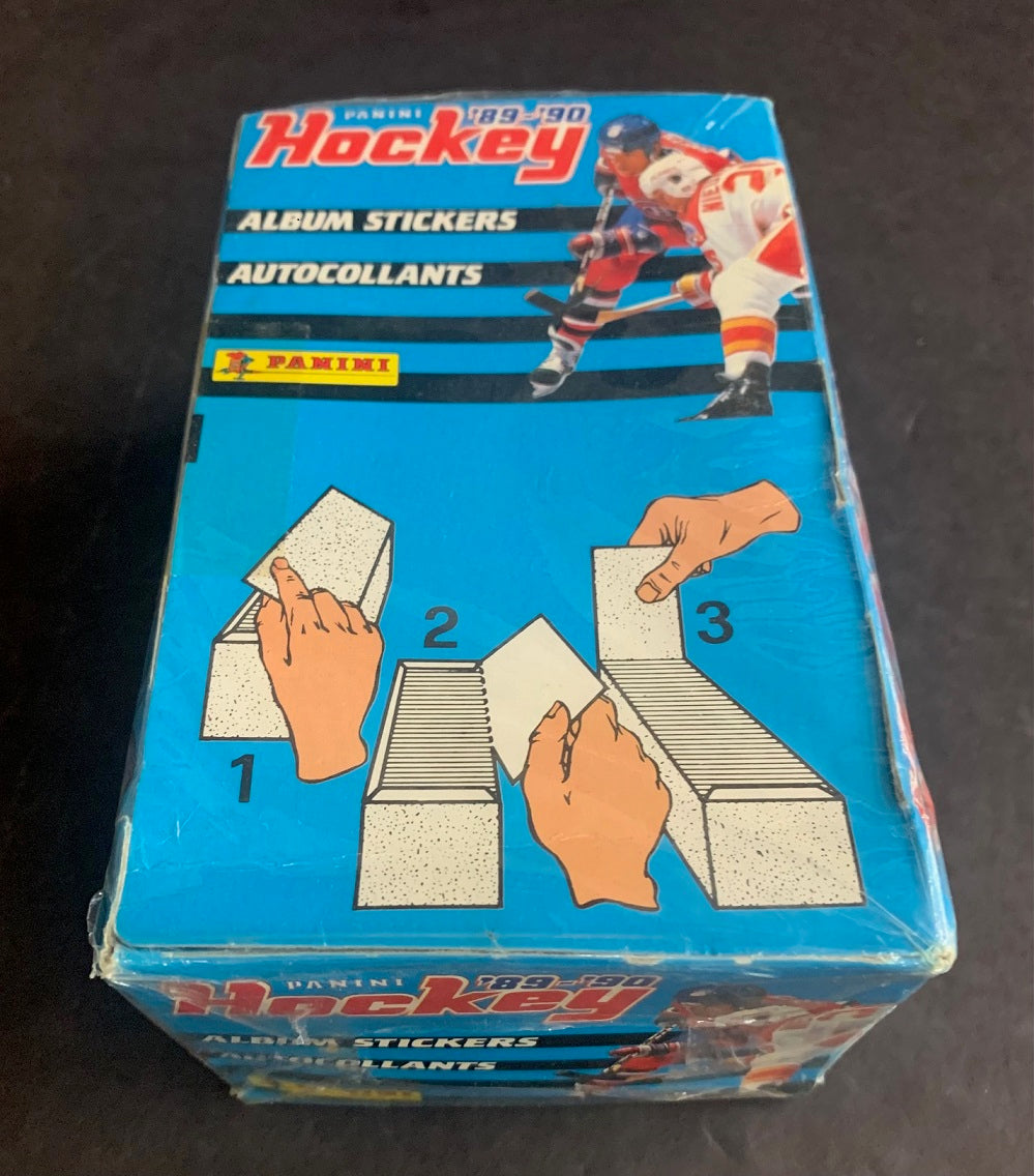 1989/90 Panini Hockey Album Stickers Unopened Box