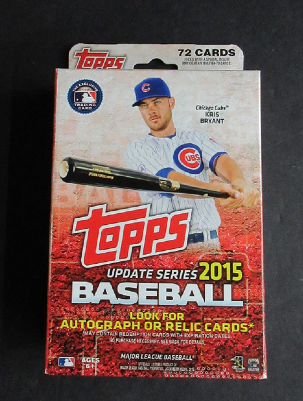 2015 Topps Baseball Update Series Hanger Box (72 Cards)