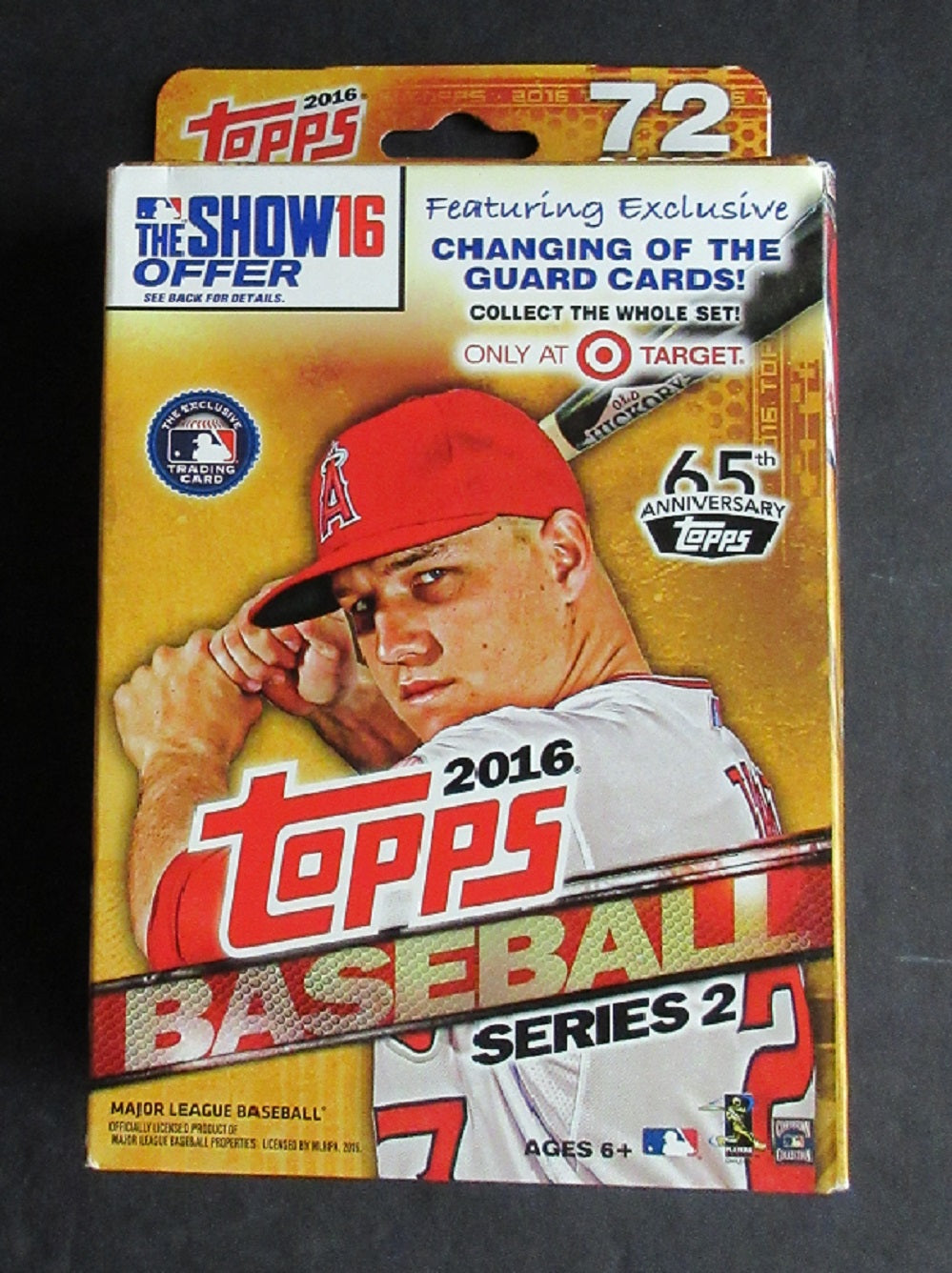 2016 Topps Baseball Series 2 Hanger Box (72 Cards)