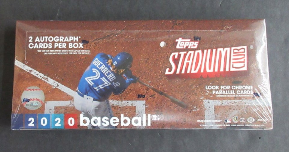 2020 Topps Stadium Club Baseball Box (Hobby) (16/8)