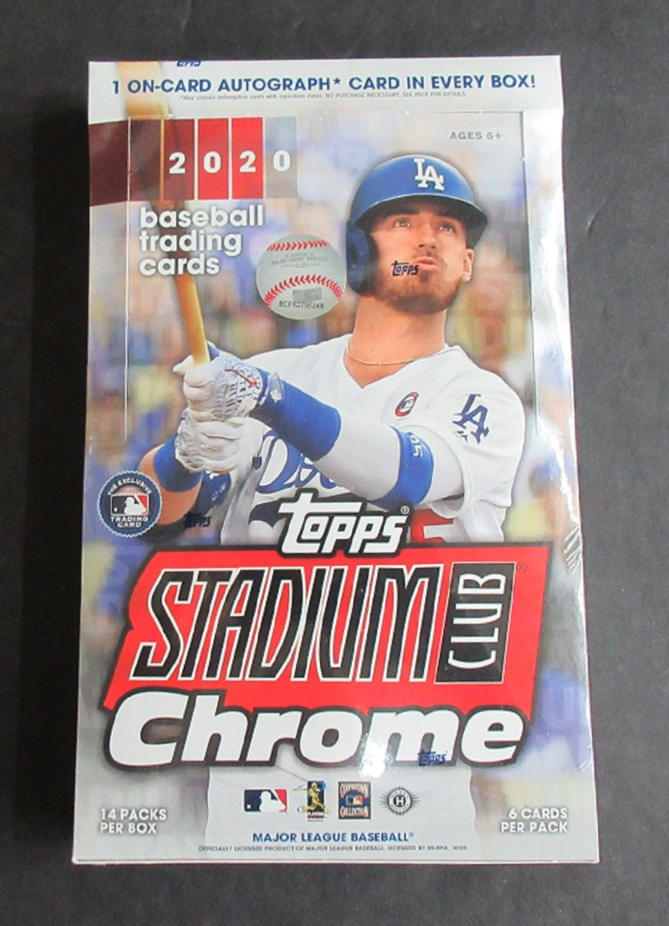 2020 Topps Stadium Club Chrome Baseball Box (Hobby) (14/6)