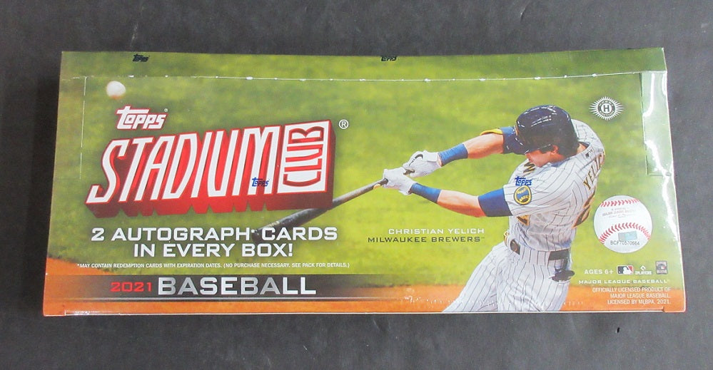 2021 Topps Stadium Club Baseball Box (Hobby) (16/8)