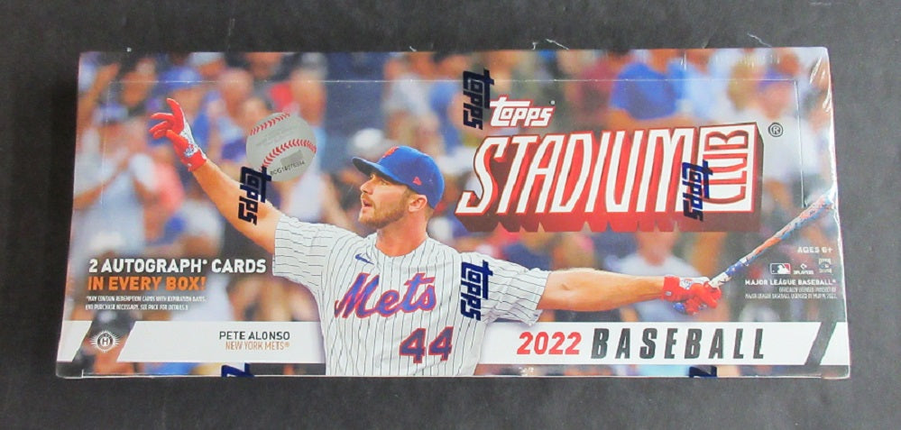 2022 Topps Stadium Club Baseball Box (Hobby) (16/8)