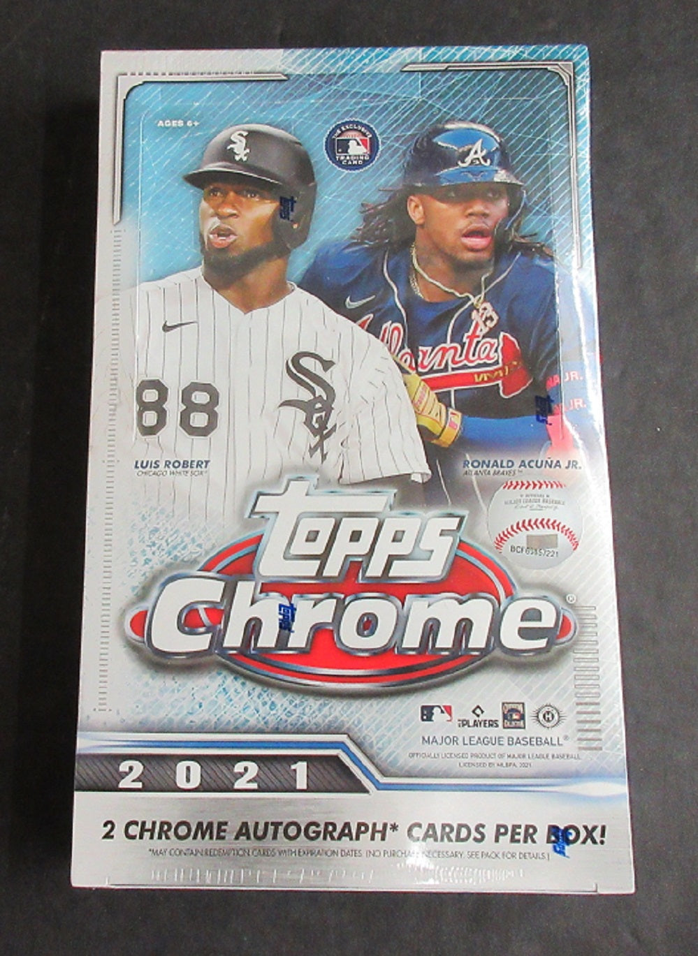 2021 Topps Chrome Baseball Box (Hobby) (24/4)