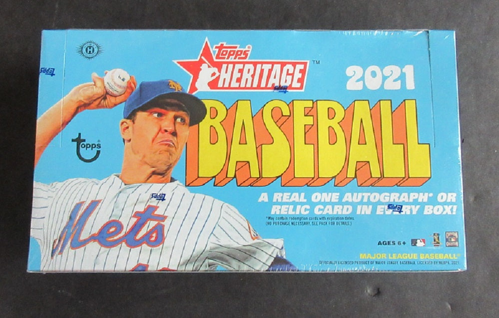 2021 Topps Heritage Baseball Box (Hobby) (24/9)