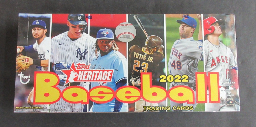 2022 Topps Heritage Baseball Box (Hobby) (24/9)
