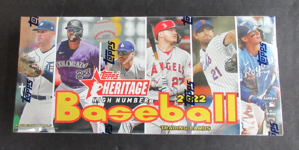 2022 Topps Heritage High Number Baseball Box (Hobby) (24/9)