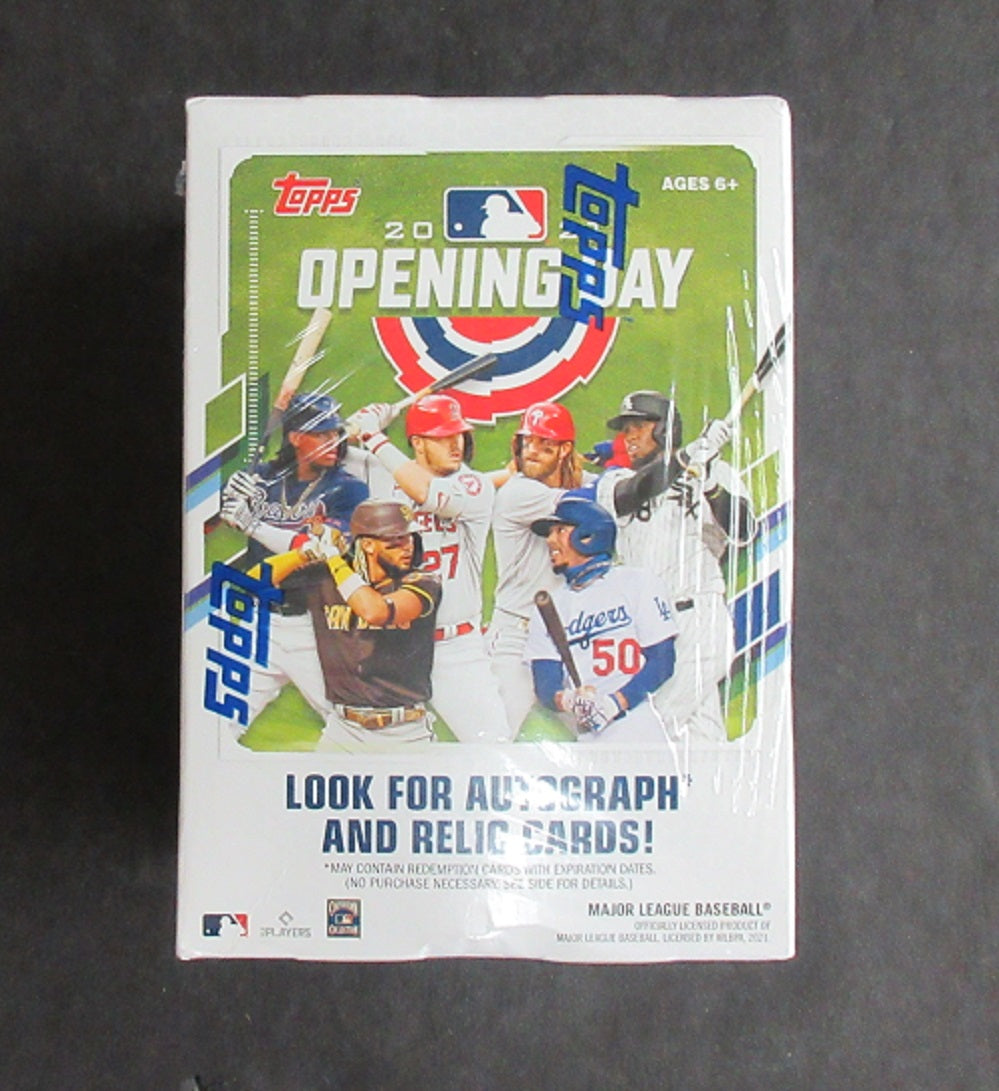 2021 Topps Opening Day Baseball Blaster Box (11/7)