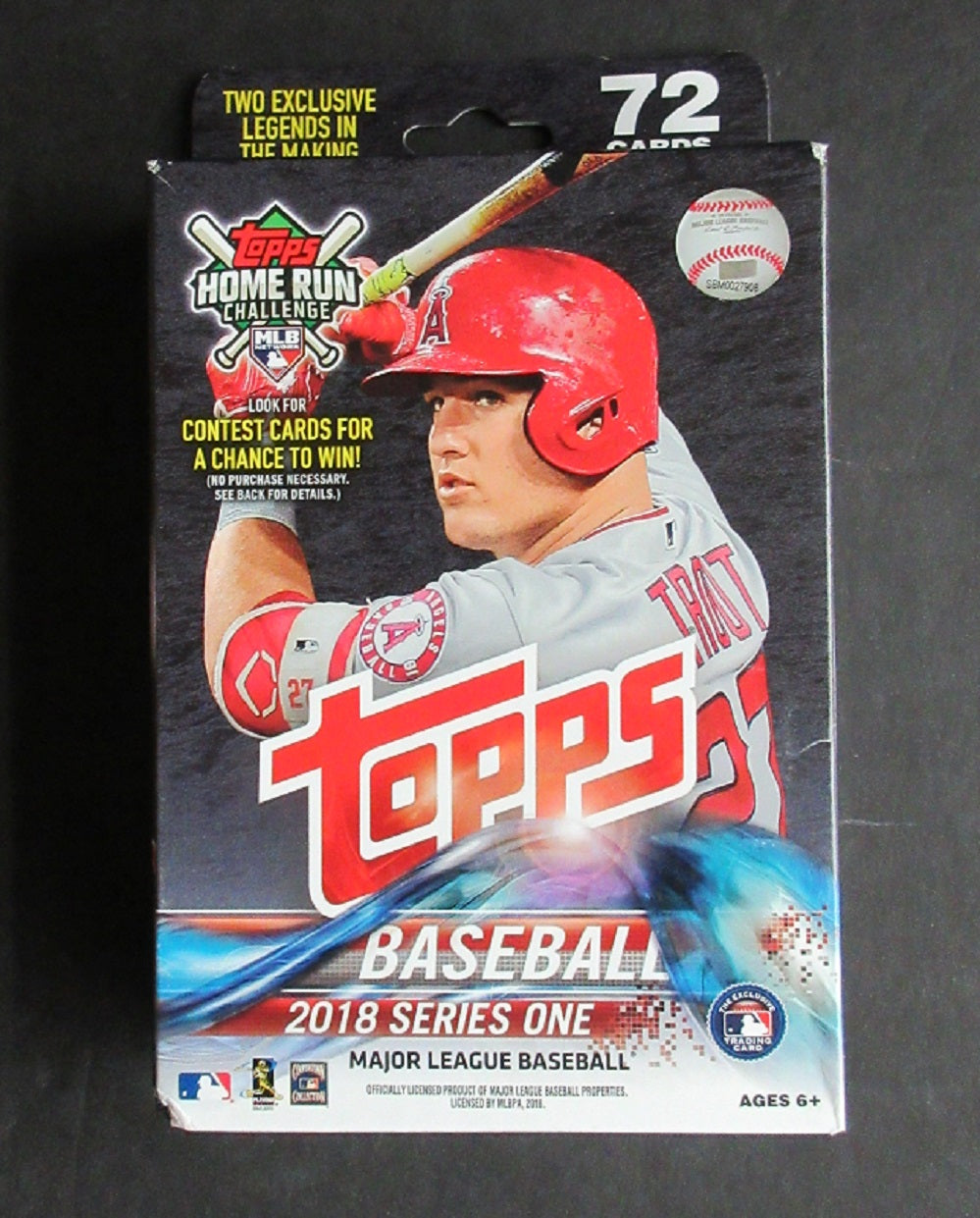 2018 Topps Baseball Series 1 Hanger Box (72 Cards)