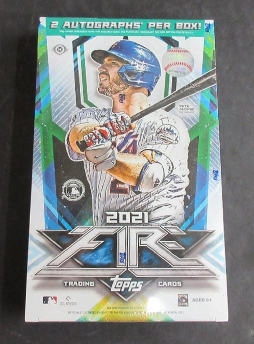 2021 Topps Fire Baseball Box (20/6) (Hobby)