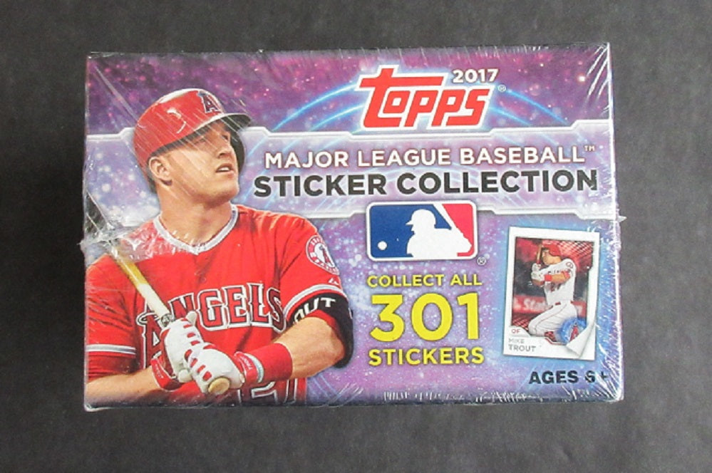 2017 Topps Major League Baseball Stickers Box (50/8)