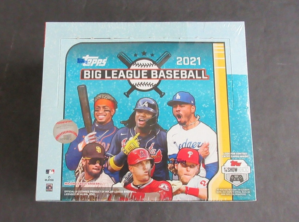 2021 Topps Big League Baseball Box (18/10)