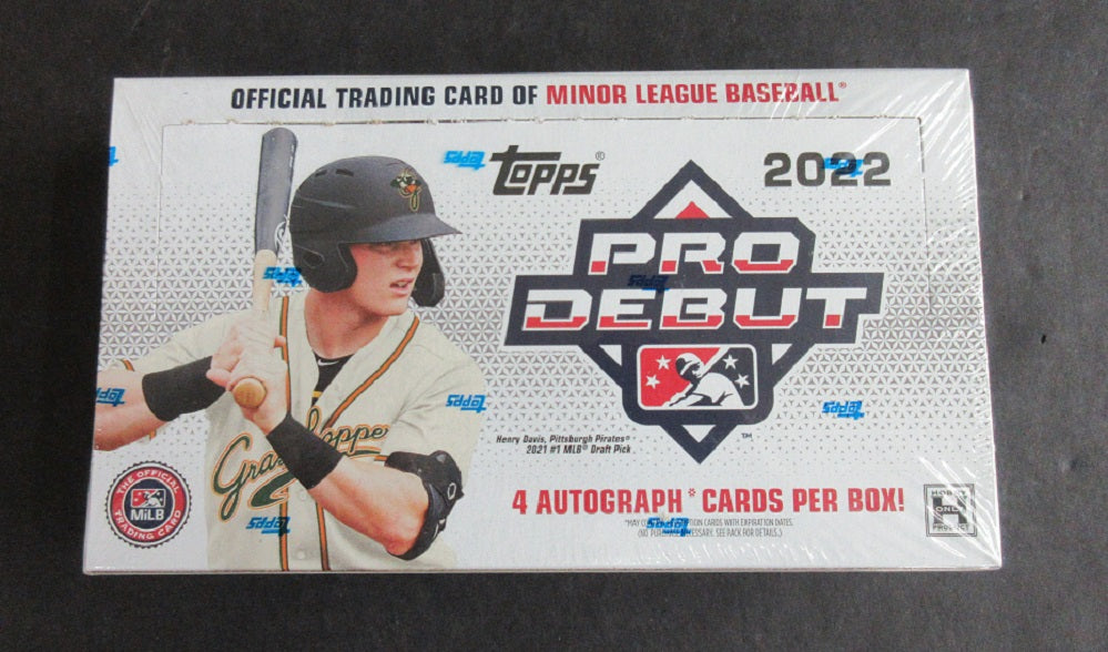 2022 Topps Pro Debut Baseball Box (Hobby) (24/8)