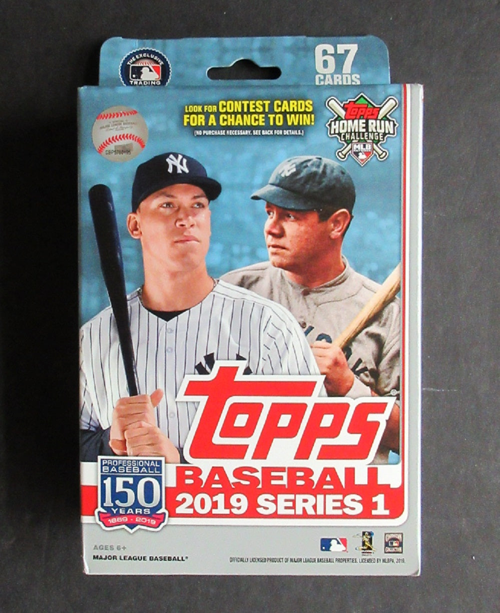 2019 Topps Baseball Series 1 Hanger Box (67 Cards)