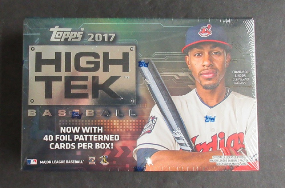 2017 Topps High Tek Baseball Box (Hobby) (40 Cards)