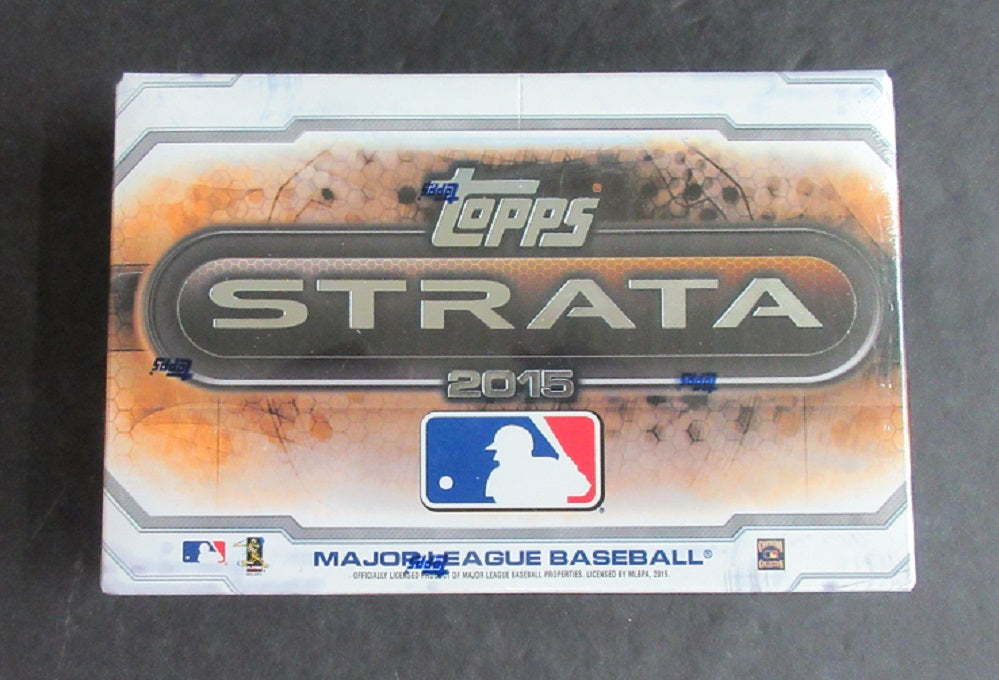 2015 Topps Strata Baseball Box (Hobby) (1/2)