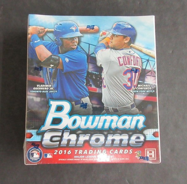 2016 Bowman Chrome Baseball Mini Box (6/5)