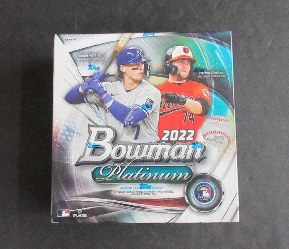 2022 Bowman Platinum Baseball Mega Box (20/5)