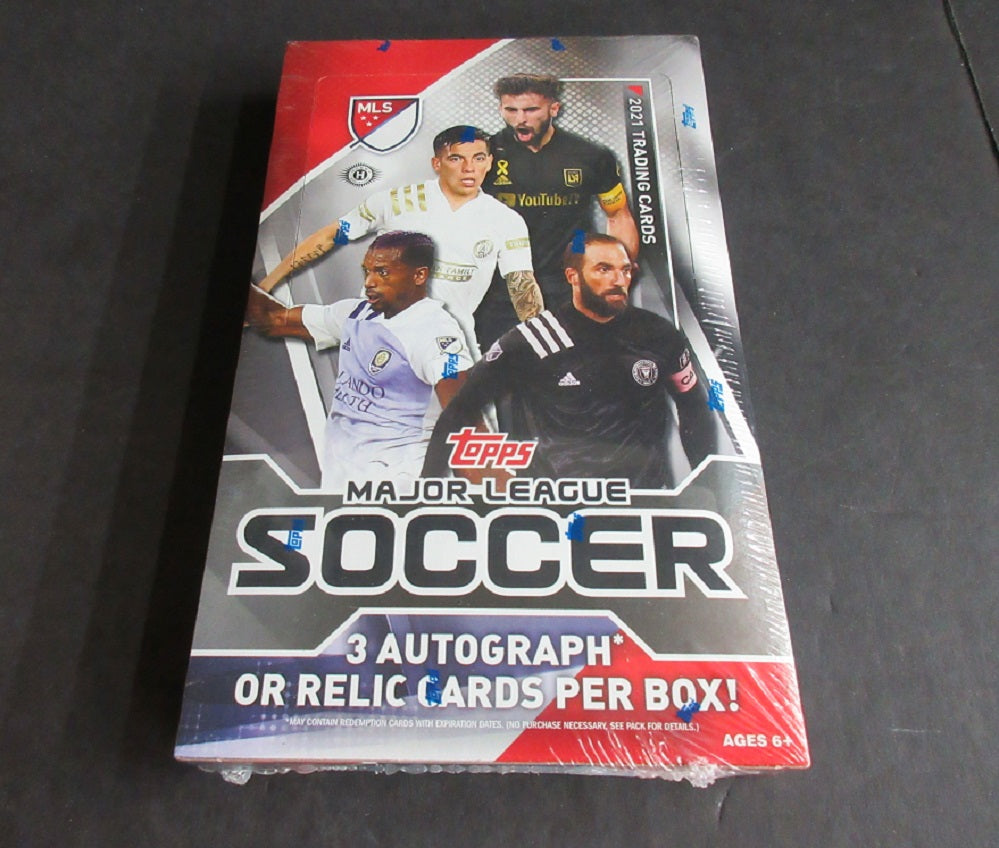 2021 Topps MLS Soccer Box (Hobby) (24/8)