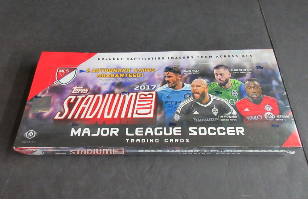 2017 Topps Stadium Club MLS Soccer Box (Hobby) (16/8)