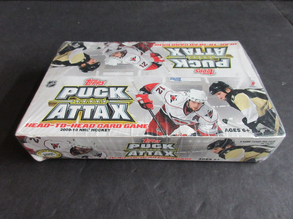 2009/10 Topps Hockey Puck Attax Box (24/6)