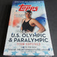 2016 Topps U.S. Olympic & Paralympic Trading Card Box (Hobby) (24/8)