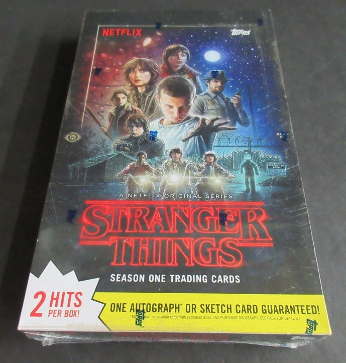 2018 Topps Stranger Things Season 1 Box (Hobby) (24/7)